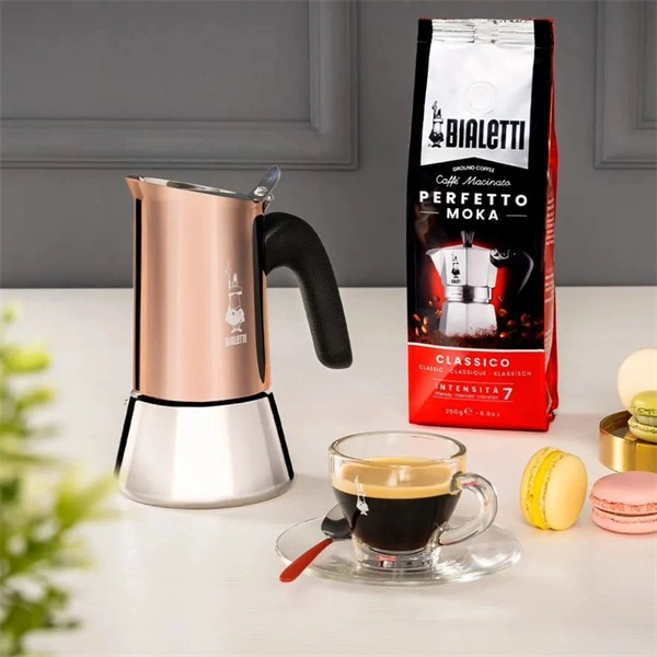 Bialetti 7284 Venus réz 4 személyes kotyogós kávéfőző