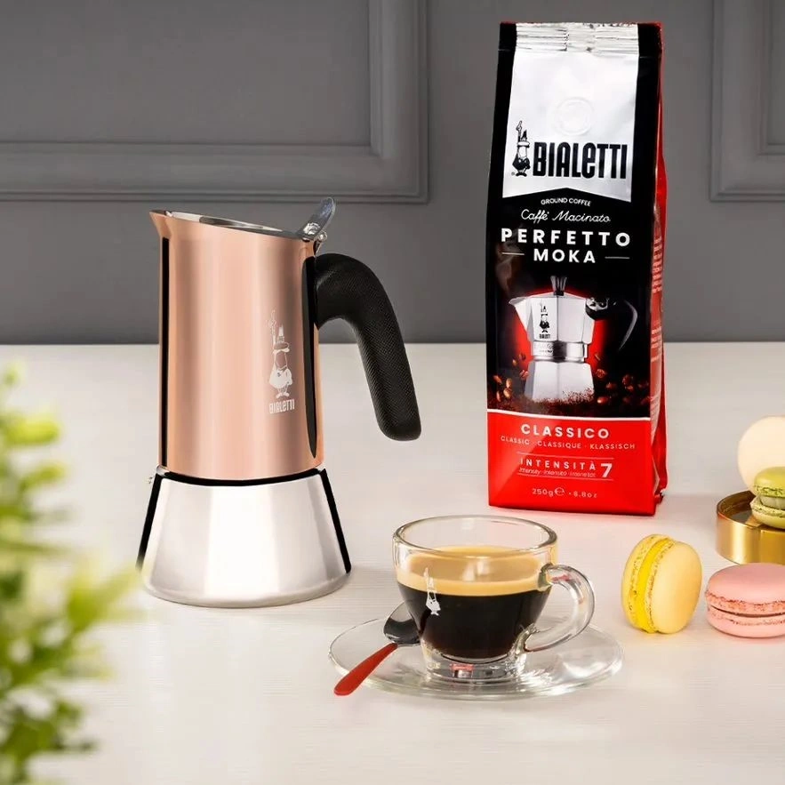 Bialetti 7284 Venus réz 4 személyes kotyogós kávéfőző