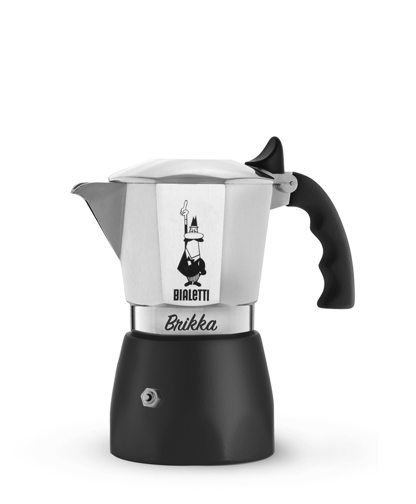 Bialetti Brikka 7312 fekete 2 személyes kotyogós kávéfőző