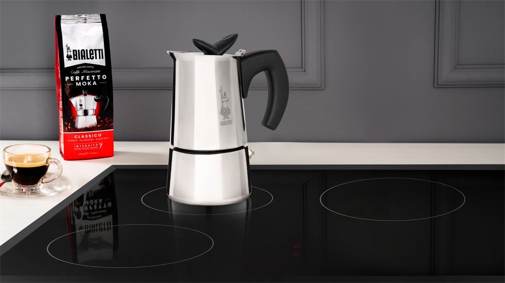 Bialetti Musa inox 2 személyes kotyogós kávéfőző