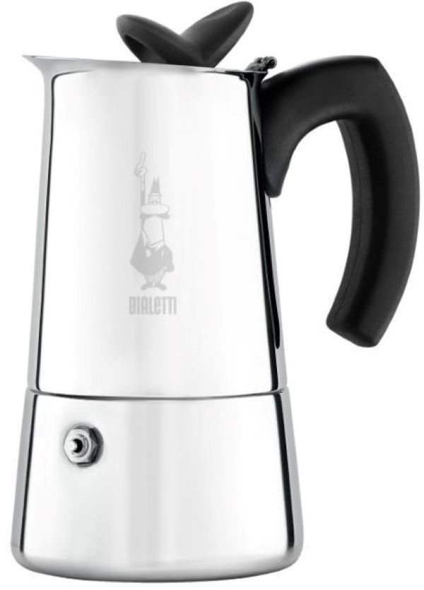 Bialetti Musa inox  4 személyes kotyogós kávéfőző