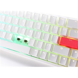 Billentyűzet Ducky ONE 2 SF MX Red RGB LED Magyar (HU) Fehér