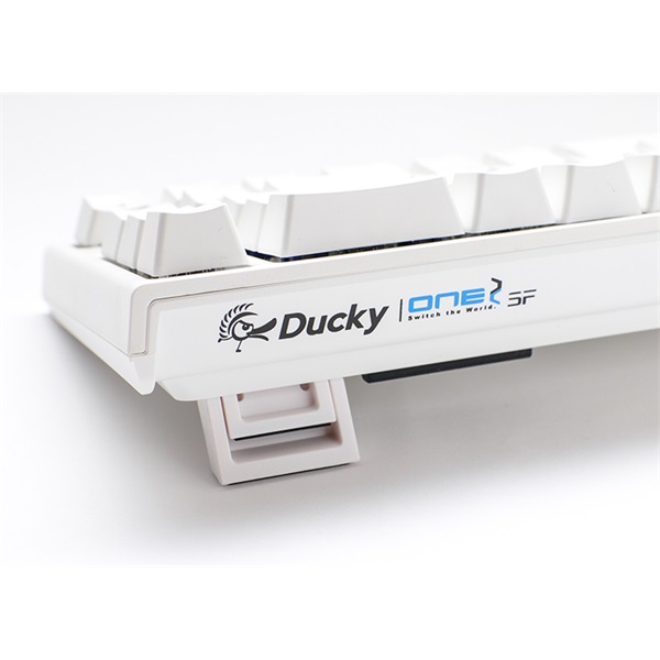 Billentyűzet Ducky ONE 2 SF MX Red RGB LED Magyar (HU) Fehér