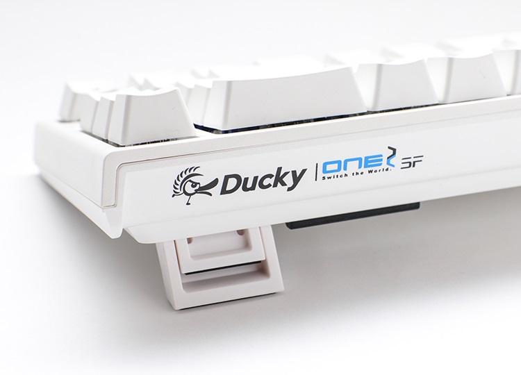 Billentyűzet Ducky ONE 2 SF MX Red RGB LED Magyar (HU) Fehér