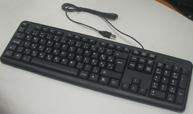 Billentyűzet Kolink 3162U Membrános Fekete USB Magyar