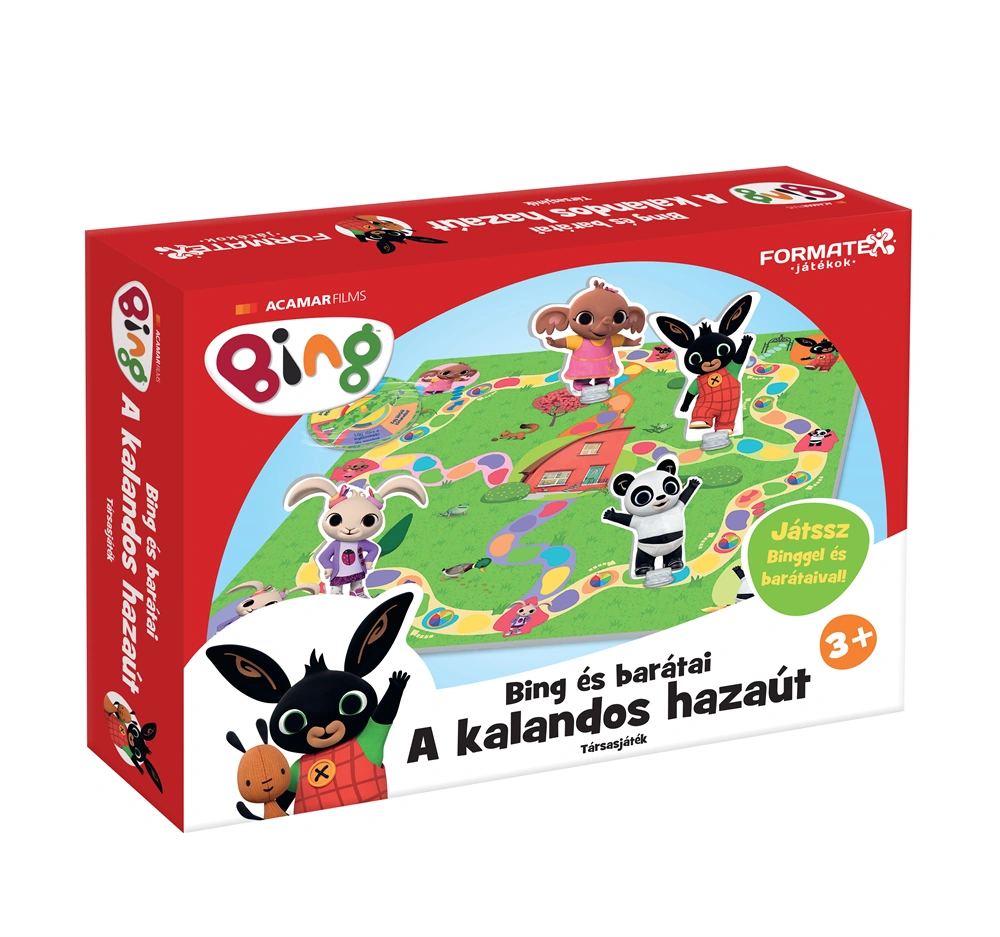 Bing és barátai - A kalandos hazaút társasjáték