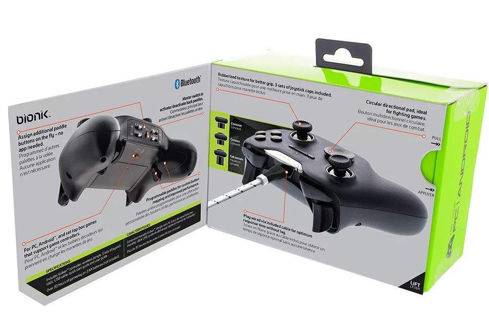 Bionik BNK-9046 Vulkan Multi-Platform programozható Pro vezeték nélküli kontroller