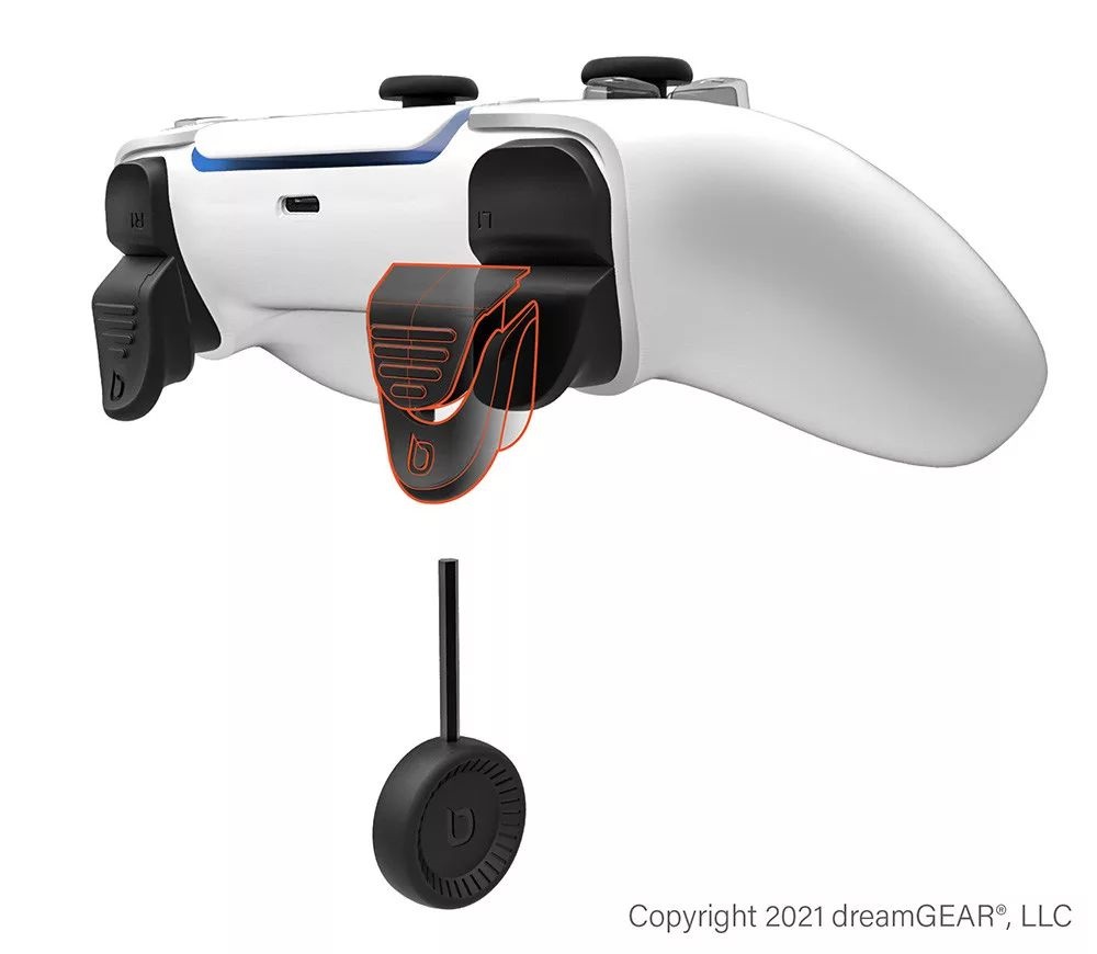 Bionik BNK-9059 Quickshot Pro Playstation 5 kontroller fekete ravasz kiegészítőcsomag