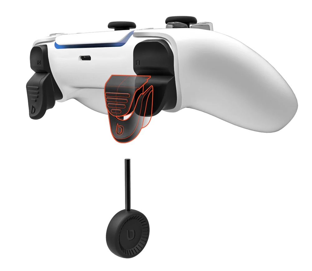 Bionik BNK-9059 Quickshot Pro Playstation 5 kontroller fekete ravasz kiegészítőcsomag