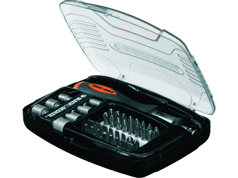 Black&Decker A7062-XJ 40 darabos racsnis csavarozó készlet