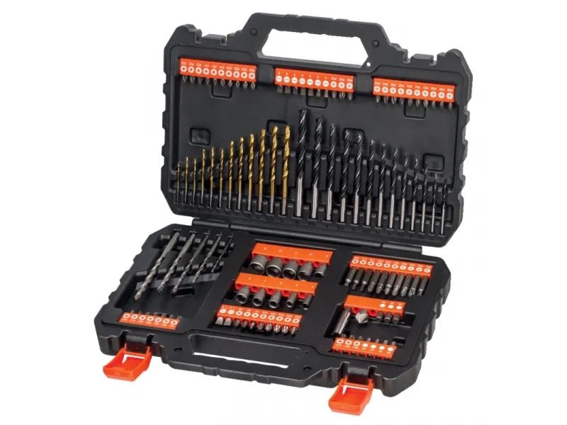 Black & Decker A7200, 109 darabos fúrószárkészlet