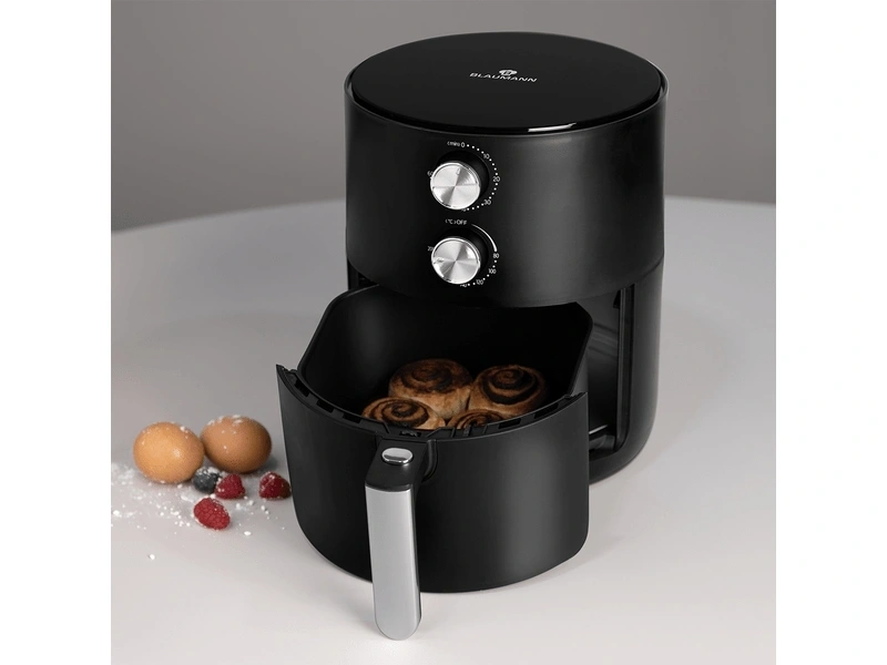 Blaumann BL-9022 Black Silver Collection fekete 3,5 L forrólevegős sütő