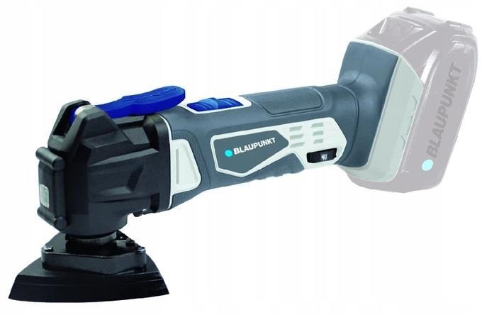 Blaupunkt BP5122 akkumulátor és töltő nélkül Oszcillációs csiszoló