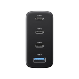 BlitzWolf BW-S23 100W USB/3xType-C fekete hálózati adapter
