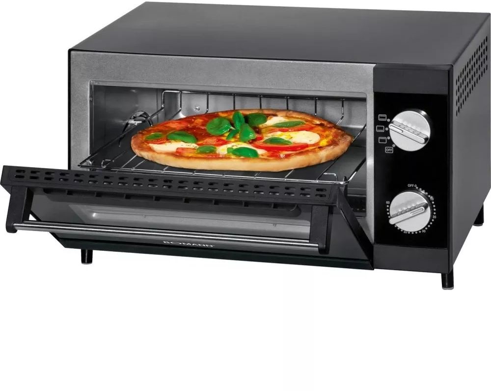 Bomann MPO 2246 fekete mini grillsütő
