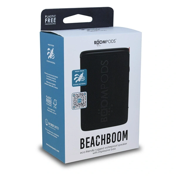 Boompods Beachboom Ocean fekete bluetooth hangszóró