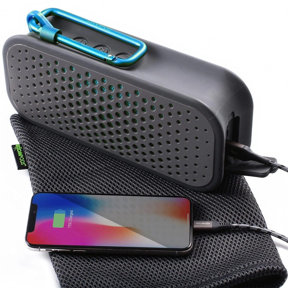 Boompods Blockblaster kék bluetooth hangszóró