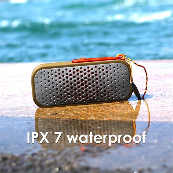 Boompods Blockblaster zöld-narancs bluetooth hangszóró