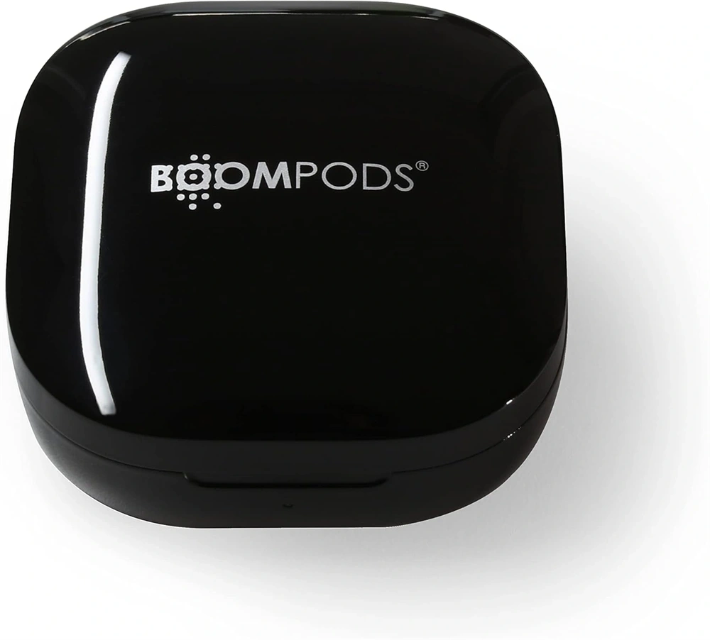 Boompods Compact Buds True Wireless Bluetooth fekete fülhallgató