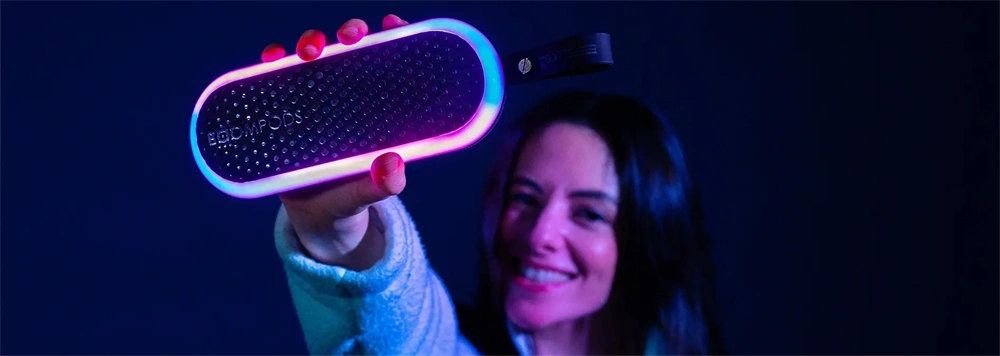 Boompods HALO fekete bluetooth hangszóró