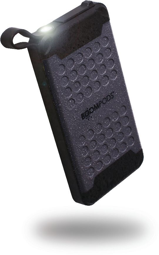 Boompods Powerboom X Waterproof szürke 10 000 mAh vízálló powerbank
