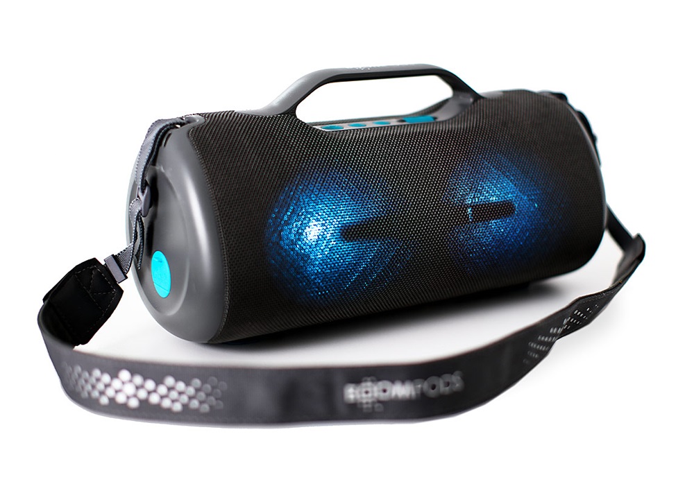 Boompods Rhythm 60 szürke-kék bluetooth hangszóró (Újracsomagolt)