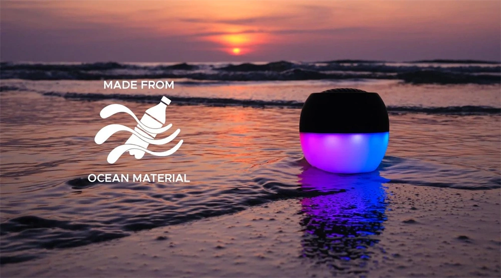 Boompods Soundflare Ocean fekete bluetooth hangszóró