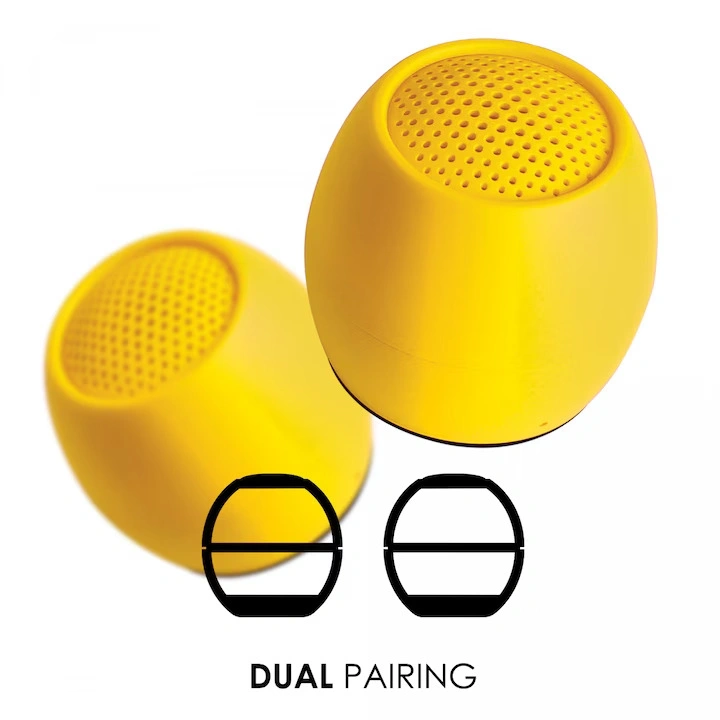 Boompods Zero Speaker citromsárga bluetooth hangszóró
