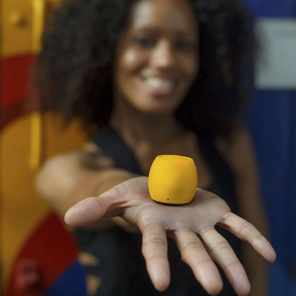 Boompods Zero Speaker citromsárga bluetooth hangszóró
