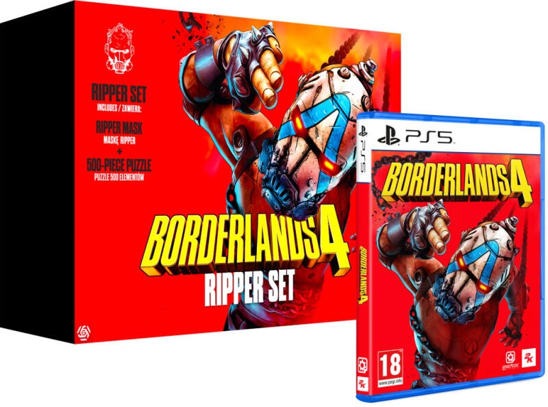 Borderlands 4 Ripper Set + Borderlands 4 PS5 játékszoftver