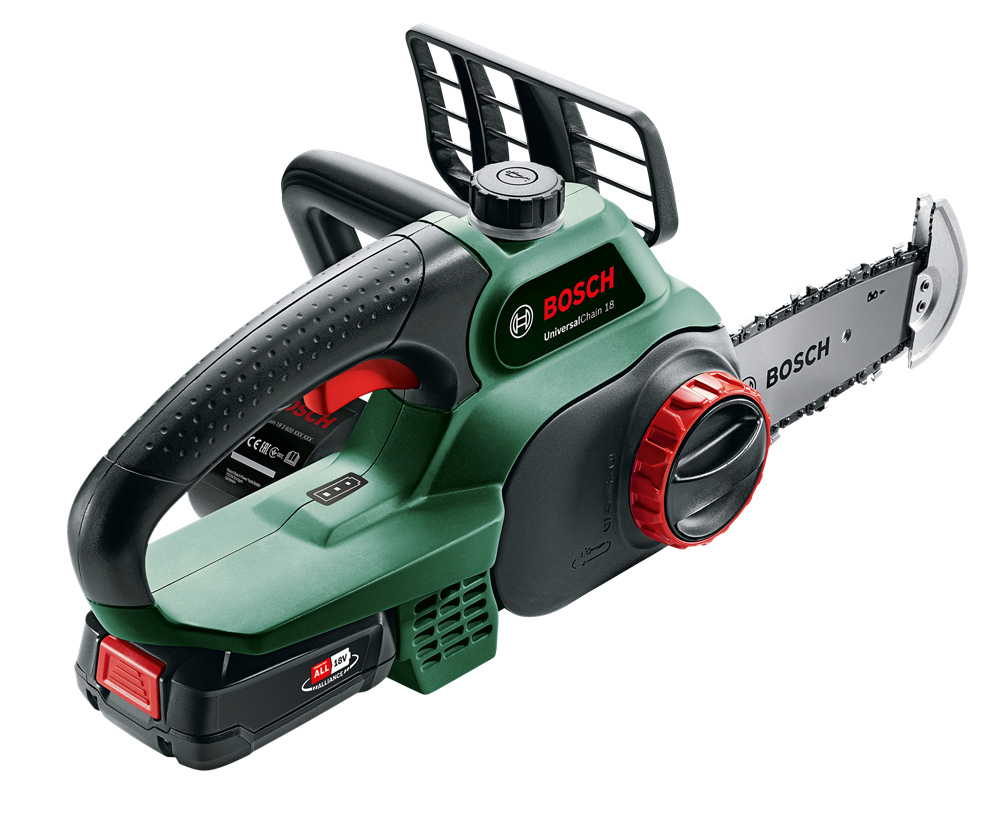 Bosch 06008B8000 Chain Saw UniversalChain 18 akkumulátoros láncfűrész