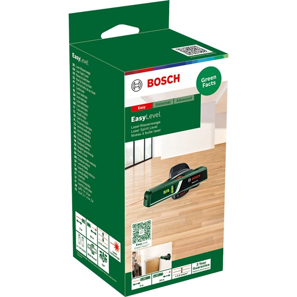 Bosch 0603663302 EasyLevel lézeres vízmérték