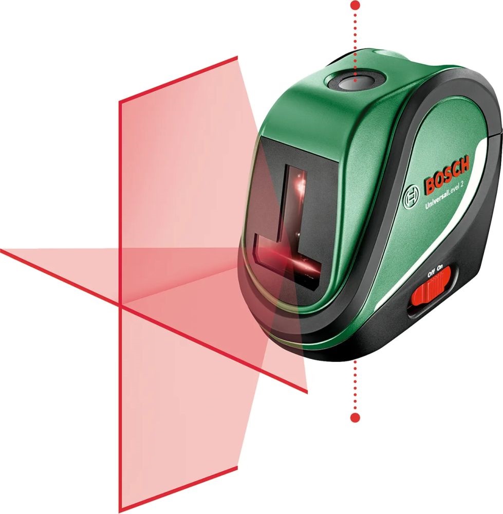 Bosch 0603663802 Universal Level 2 keresztvonalas szintezőlézer