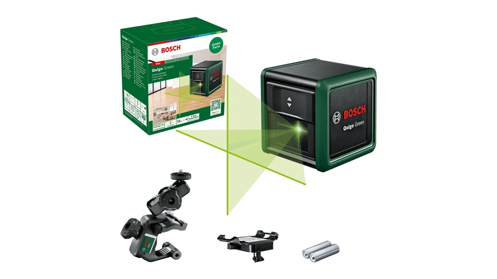 Bosch 0603663C02 Quigo Green Polaris zöld keresztvonalas szintezőlézer