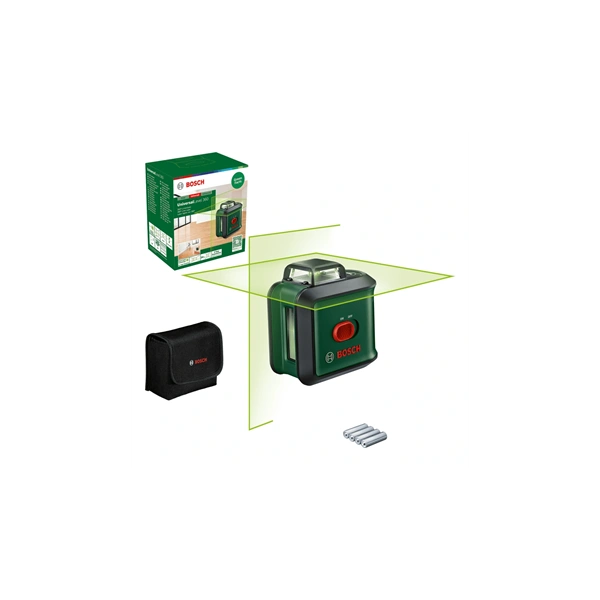 Bosch 0603663E05 UniversalLevel 360 keresztvonalas zöld szintezőlézer