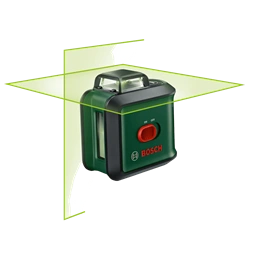 Bosch 0603663E07 UniversalLevel 360 keresztvonalas zöld szintezőlézer + TT 150 állvány + MM 3 univerzális tartóállvány