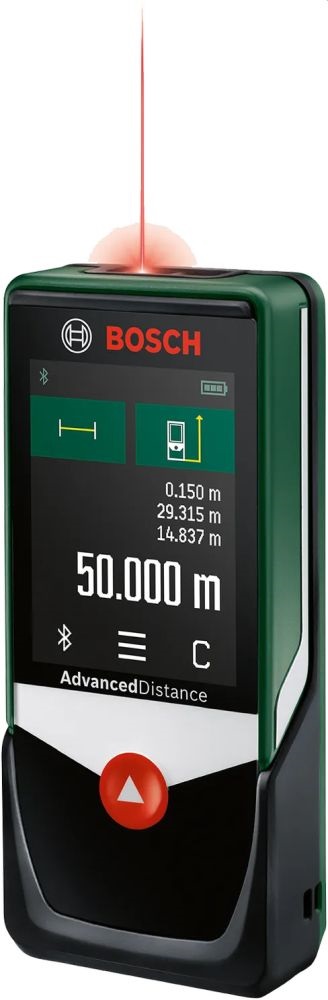 Bosch 0603672202 AdvancedDistance 50 C digitális lézeres távolságmérő