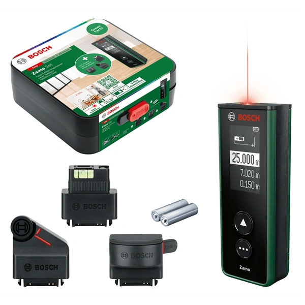 Bosch 0603672901 Zamo IV készlet digitális lézeres távolságmérő