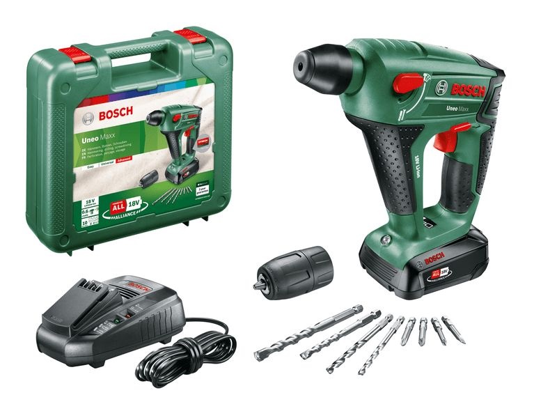 Bosch 060395230F UNEO Maxx akkumulátoros fúrókalapács