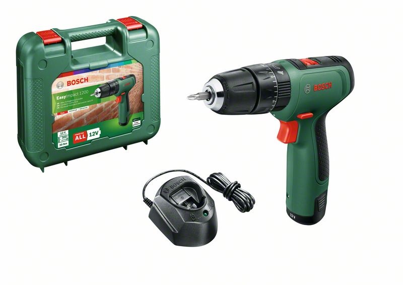 Bosch 06039D3104 EasyImpact 1200 12V 1x1,5Ah akkus ütvefúró-csavarozó