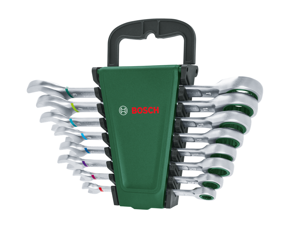 Bosch 1600A027PS 8 részes racsnis csavarkulcs készlet