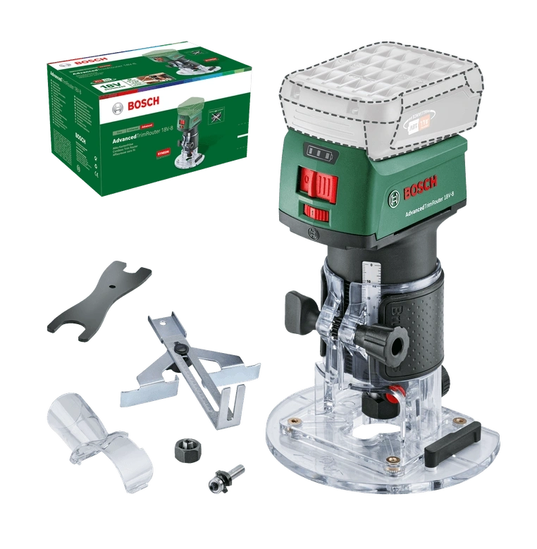 Bosch AdvancedTrimRouter 18V-8 akkumulátors felsőmaró