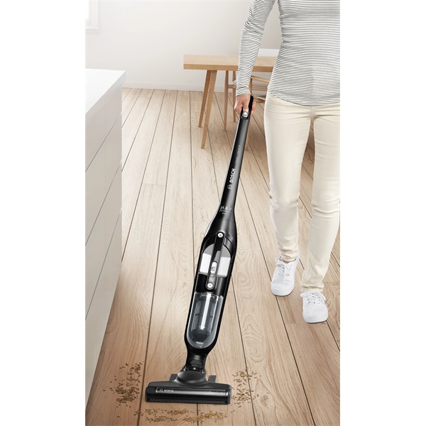 Bosch BBH32101 Flexxo 2 az 1-ben éjfekete akkumulátoros álló porszívó