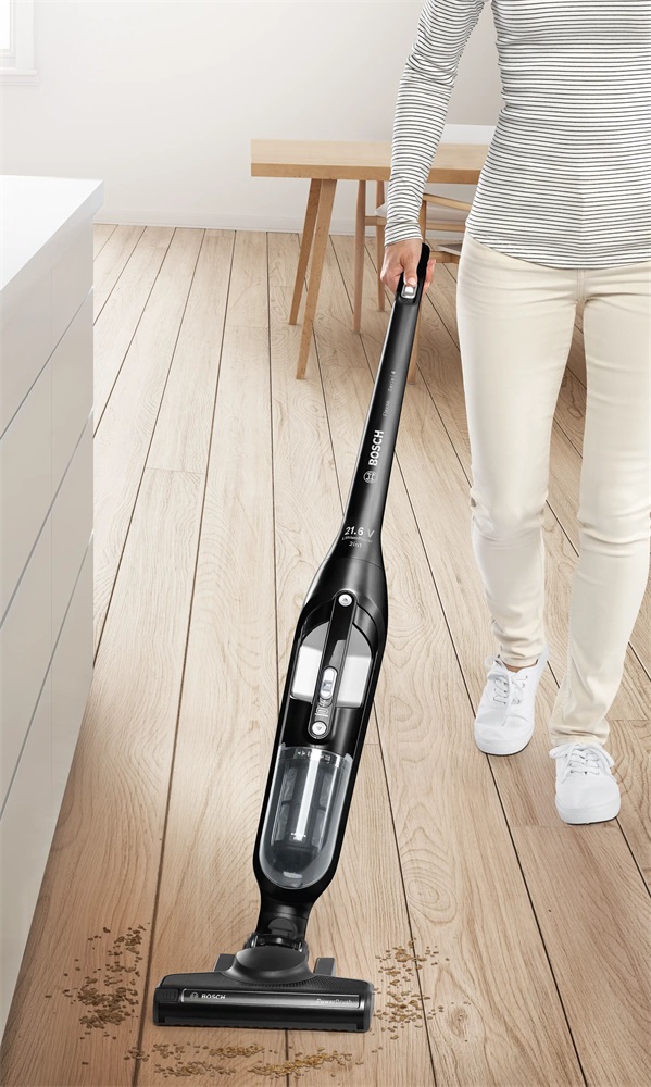 Bosch BBH32101 Flexxo 2 az 1-ben éjfekete akkumulátoros álló porszívó
