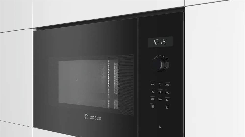 Bosch BFL554MB0 900W 25L fekete beépíthető mikrohullámú sütő
