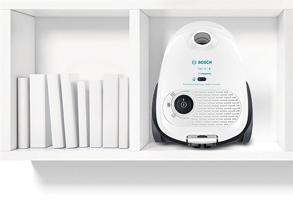 Bosch BGB2HYG1 Serie2 ProHygienic fekete-fehér porzsákos porszívó