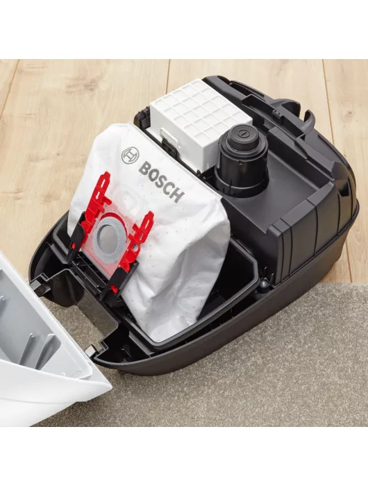 Bosch BGB6SIL1 fehér porzsákos porszívó