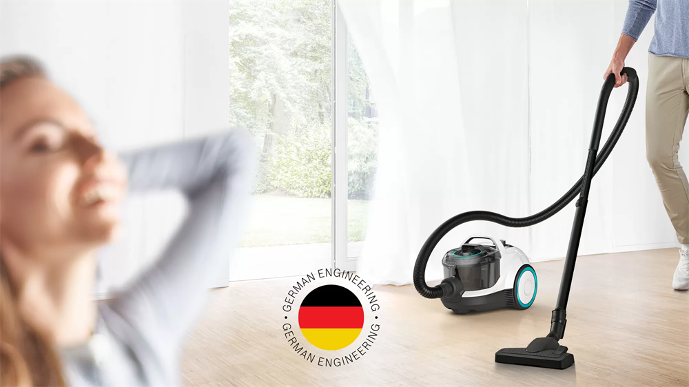 Bosch BGC21HYG1 Serie 4 ProHygienic fehér porzsák nélküli porszívó