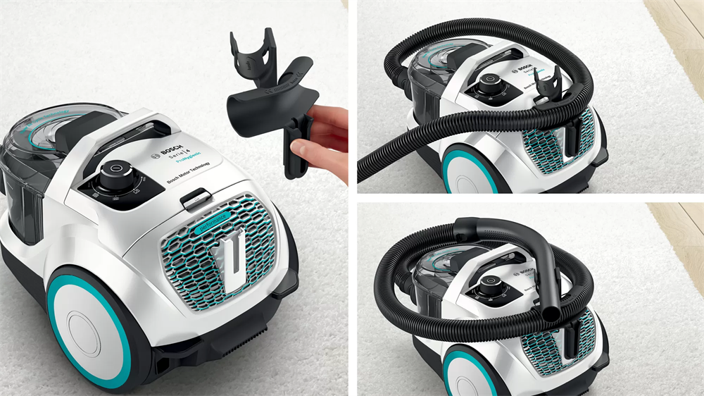 Bosch BGC21HYG1 Serie 4 ProHygienic fehér porzsák nélküli porszívó