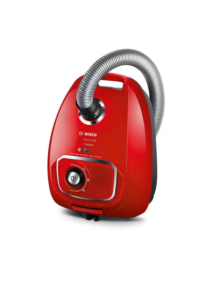Bosch BGLS4PET2 Serie 4 ProAnimal vörös porzsákos porszívó (Újszerű)